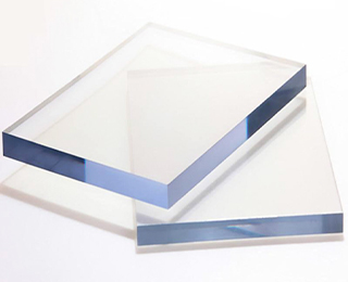 Hardened acrylic sheet